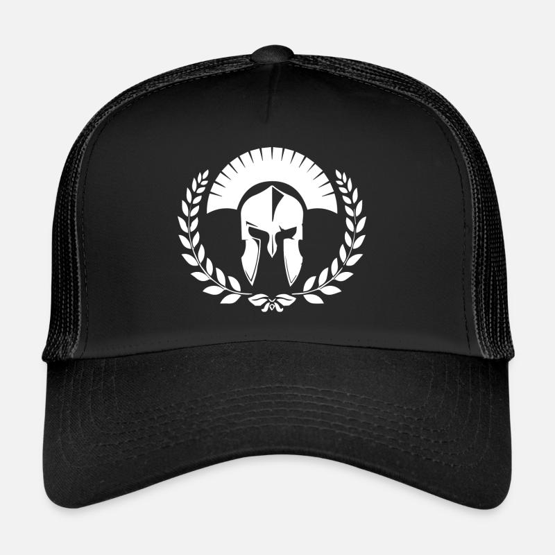 Gladiator - Trucker Cap - Schwarz/Schwarz