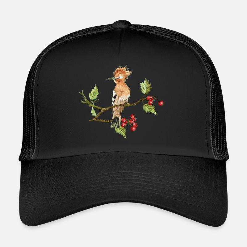 Oiseau coloré Casquette trucker 