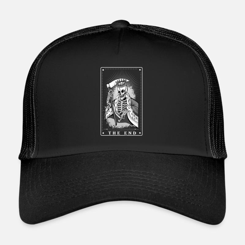 Gothic - The End - Tarot Card Design Trucker Cap