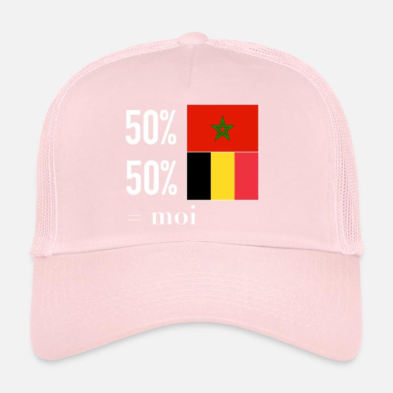 Half Belgian / half Moroccan Trucker Cap