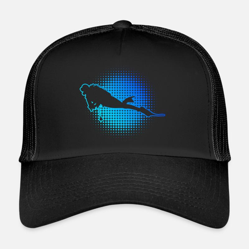 Plongeur Plongeur Plongeur Plongeur Hommes Casquette trucker 