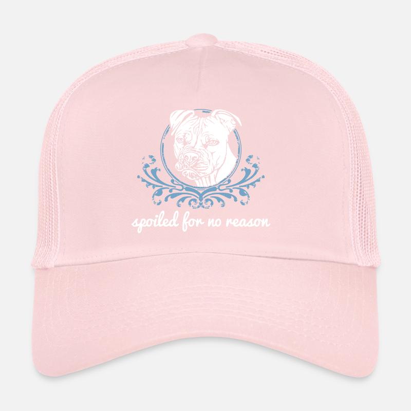 Spoiled for no reason white Trucker Cap