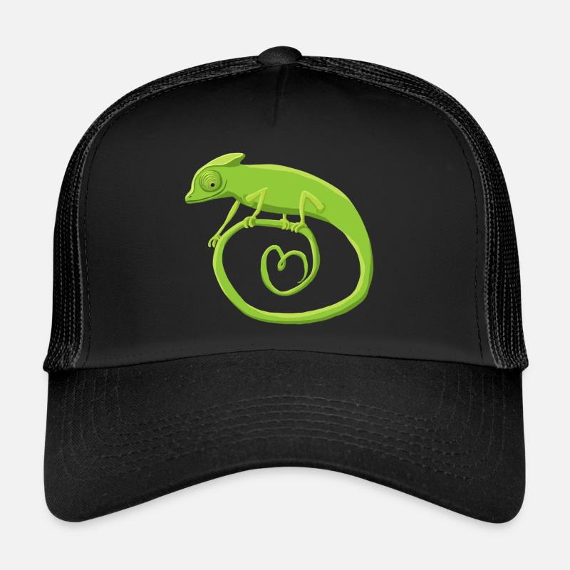 Chamäleonkringel mit Herz Trucker Cap