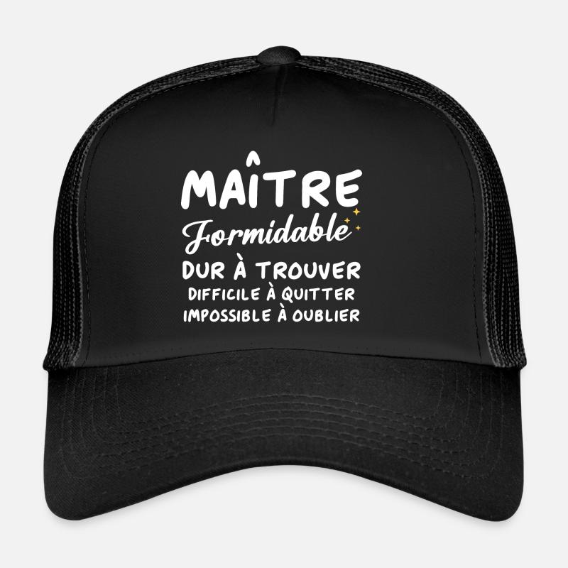 Maître formidable Casquette trucker 