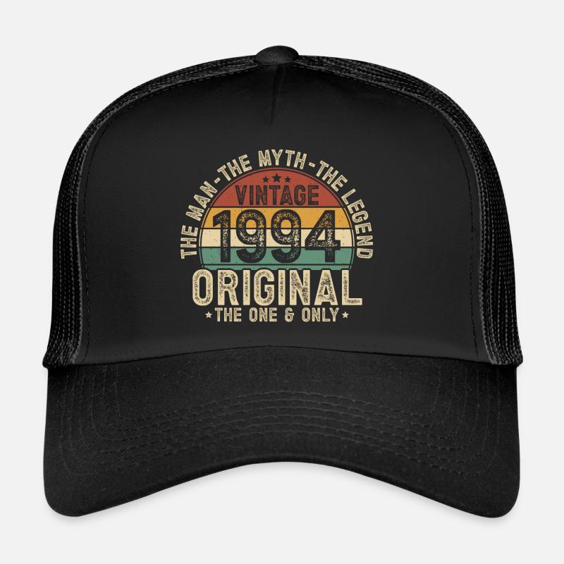 1994 Vintage Born Man Myth Legend Trucker Cap