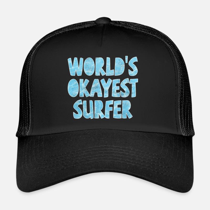 Le surfeur le plus correct du monde Casquette trucker 