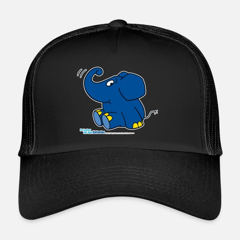 The elephant - sitting Trucker Cap