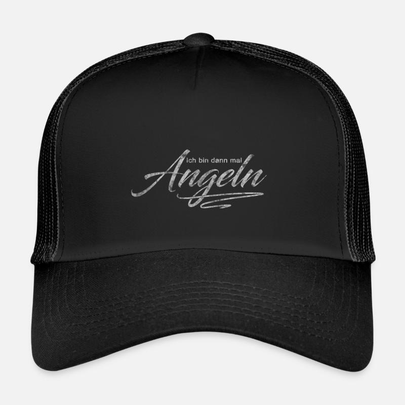 Ich bin dann mal Angeln Trucker Cap