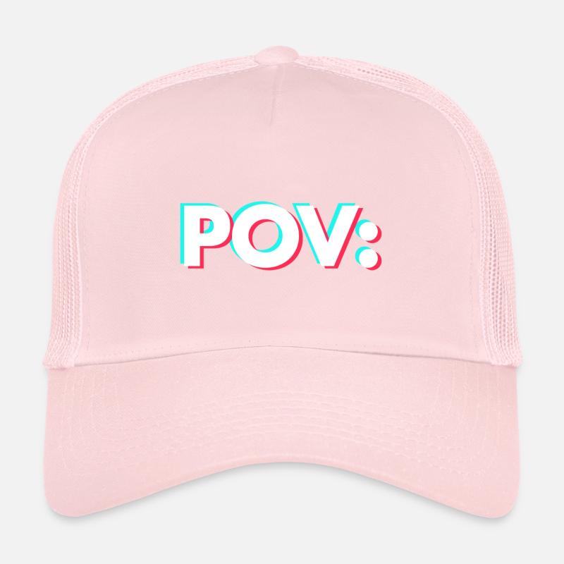 POV: Meme Print Trucker Cap