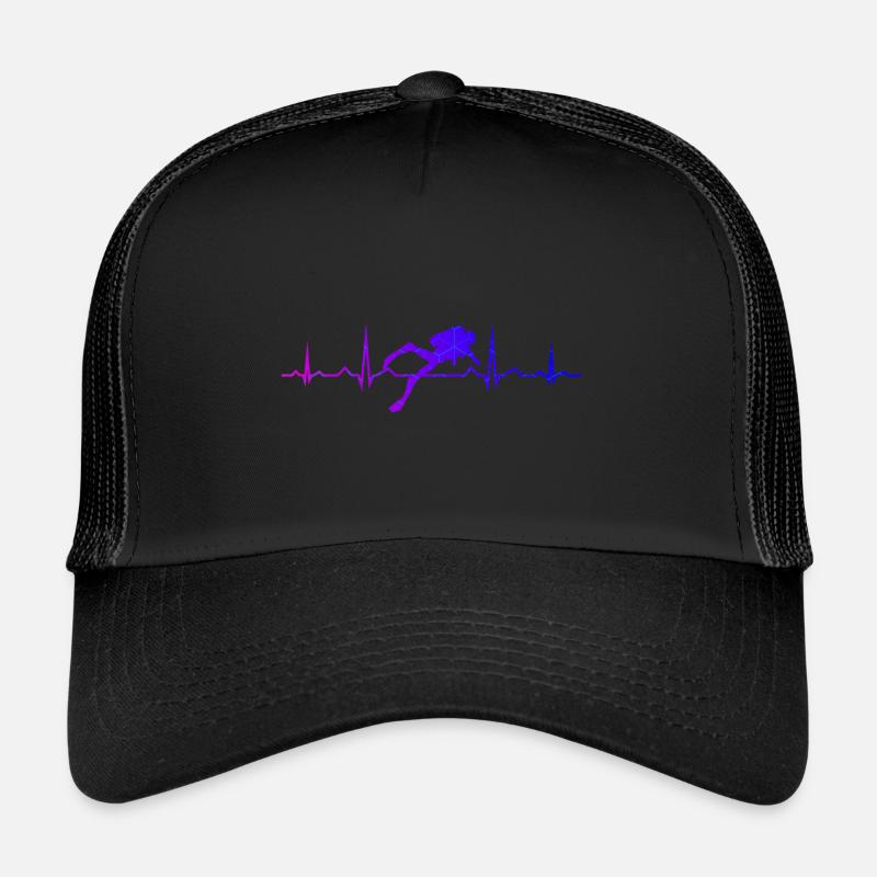 Plongeurs Plongée Plongée sous-marine Plongeur Plongée Casquette trucker 