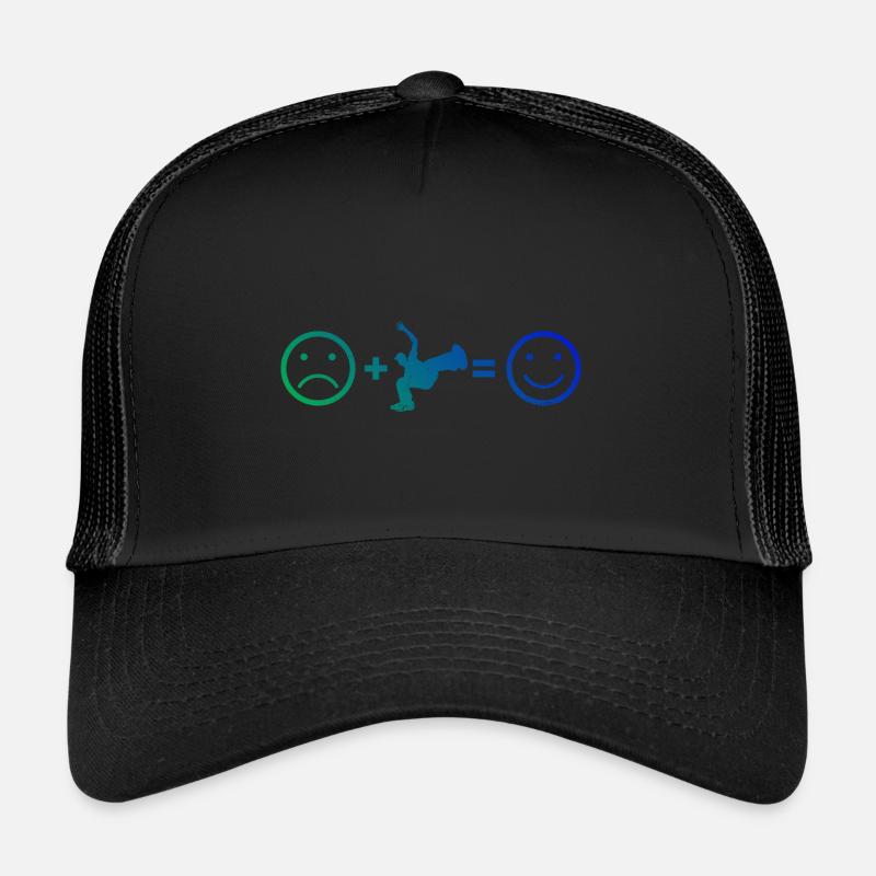 Damen Herren Breakdance Hiphop Break Dance Trucker Cap