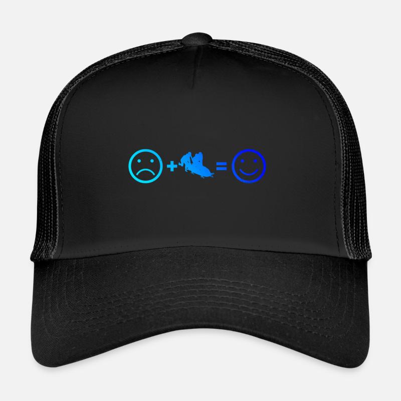 Bobsleigh Track Men's Bobsleigh Riding Women's Bobsleigh Trucker Cap