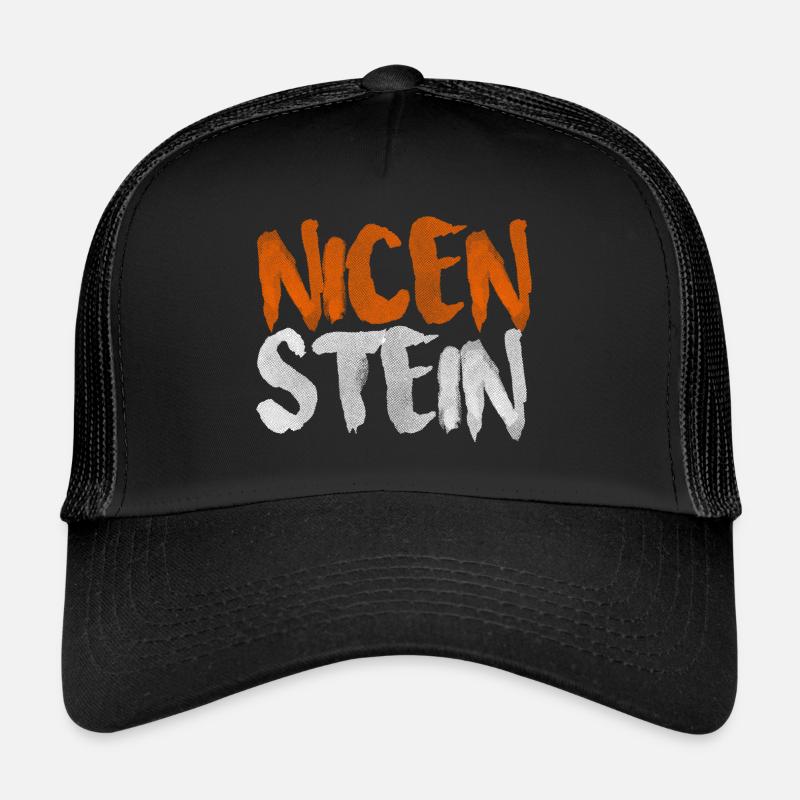 Nicenstein - Trucker Cap - Schwarz/Schwarz