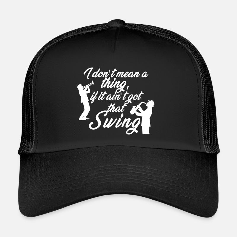 Swing - Trucker Cap - Schwarz/Schwarz