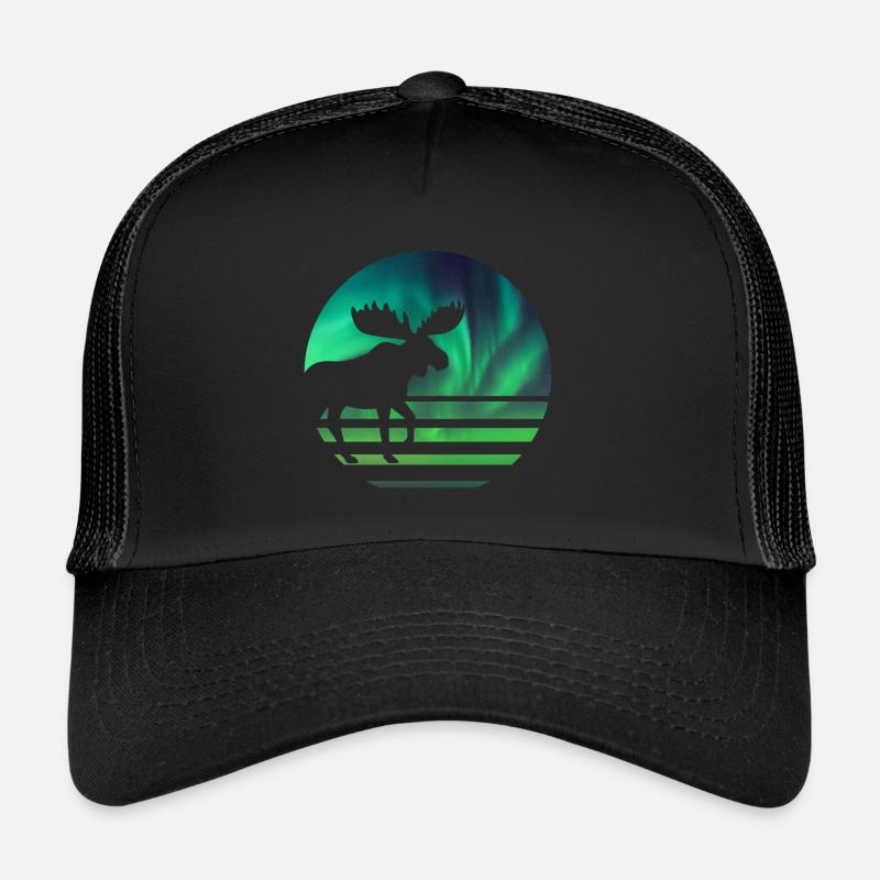 Moose - Trucker Cap - black/black