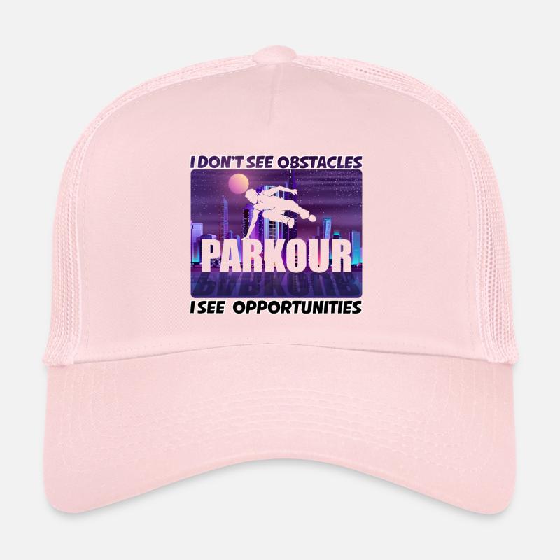 Parkour Freerunner Traceur Le Parcour Geschenkidee Trucker Cap