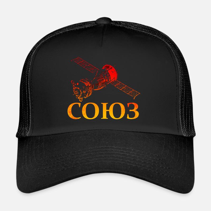 Sojus Raumschiff Sowjetunion Trucker Cap