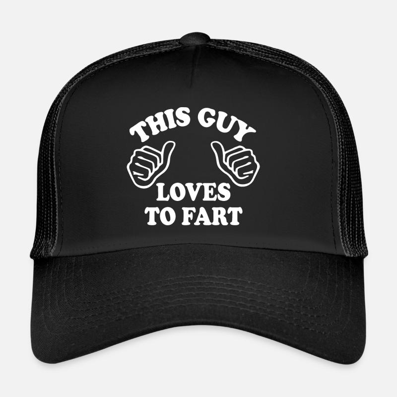 This guy loves to fahrt Trucker Cap