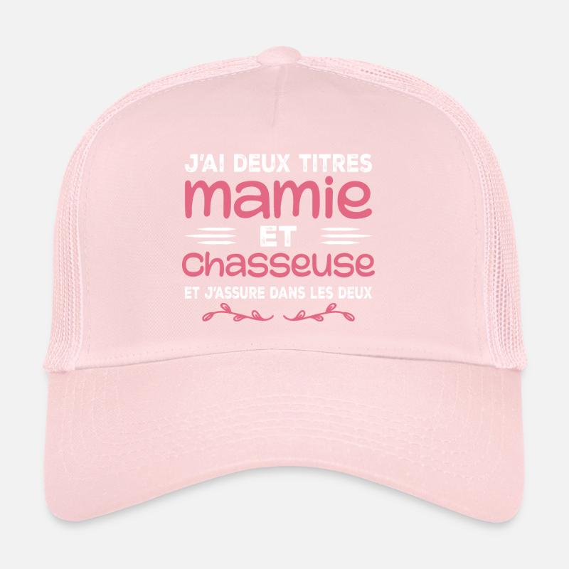 Zwei Titel Granny Hunter | Oma | Jagd Trucker Cap