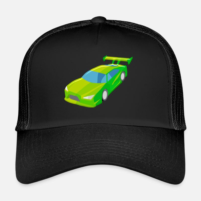 Racing Car Racing Car Tuning Car Racing Performance Trucker Cap