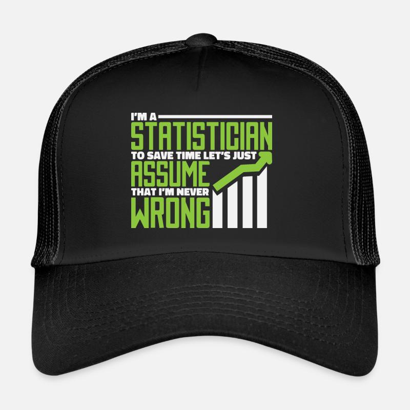 Statisticiens Casquette trucker 