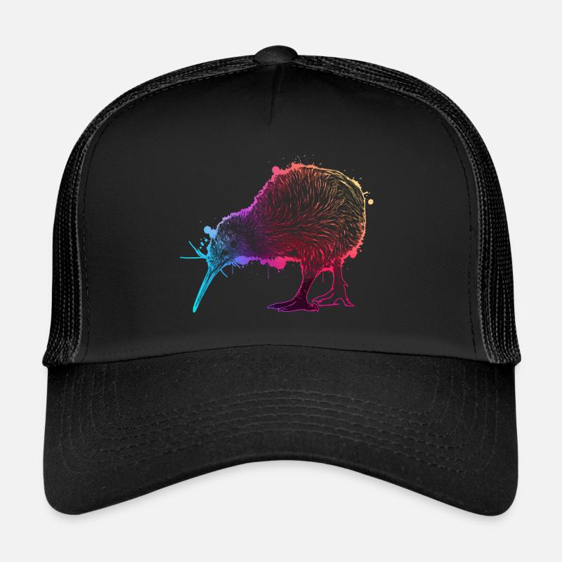 Kiwi Oiseau Nouvelle-Zélande Casquette trucker 