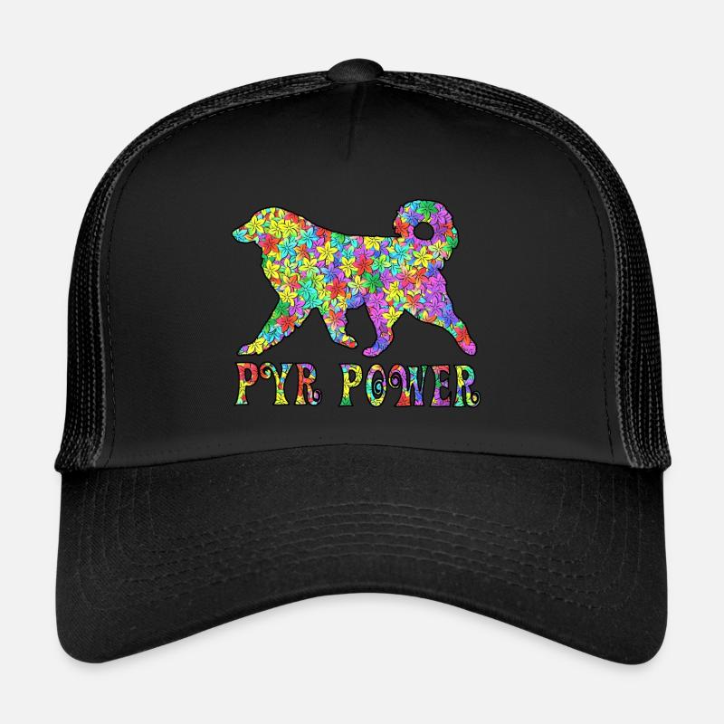 Pyrenean mountain dog, fully customizable as desired Trucker Cap