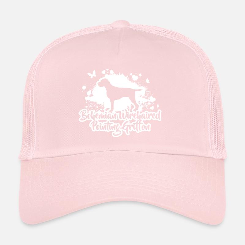 BOHÊME GRIFFON POINTANT GRIFFON Chien Wilsigns Casquette trucker 