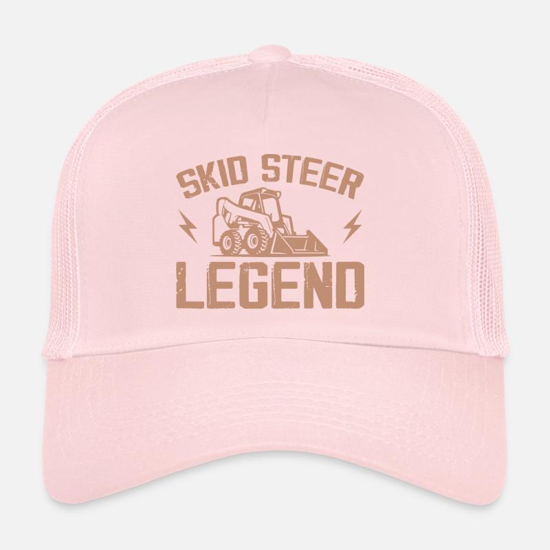 Never Underestimate An Old Man With A Skid Steer Casquette trucker 