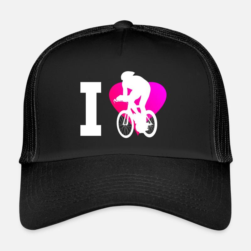Cycliste de course de vélo de route Cycliste de course de vélo de route Casquette trucker 