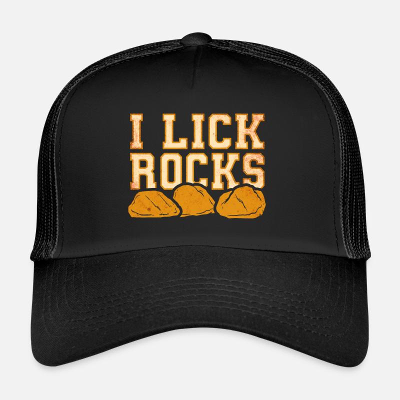 Je lèche des pierres - Géologue Casquette trucker 