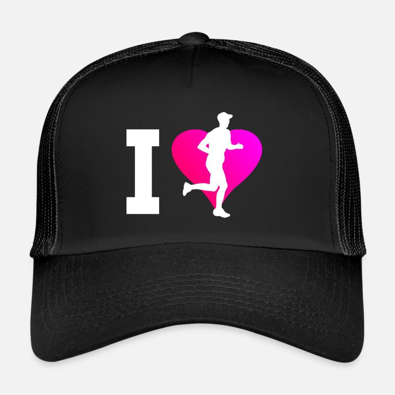 Marathon de jogging de course de fond masculin Casquette trucker 