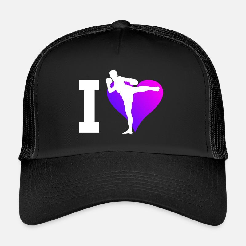 Thai Boxing Men Thai Boxing Thai Boxer Thai Boxing Trucker Cap