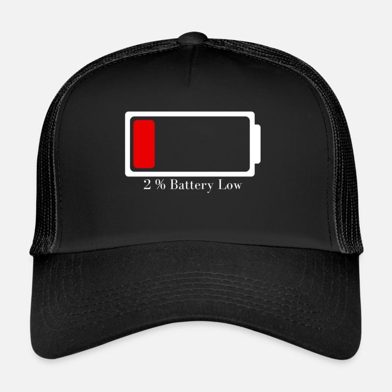 Batterie faible Casquette trucker 