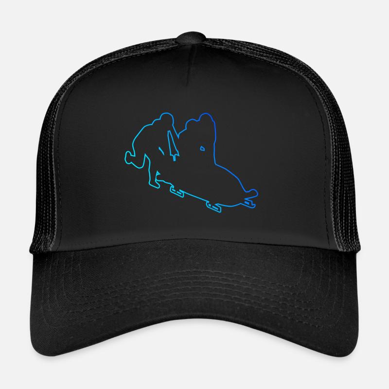 Bobsleigh Piste Bobsleigh Bobsleigh Bobsleigh à deux Bobsleigh Femmes Bobsleigh Casquette trucker 