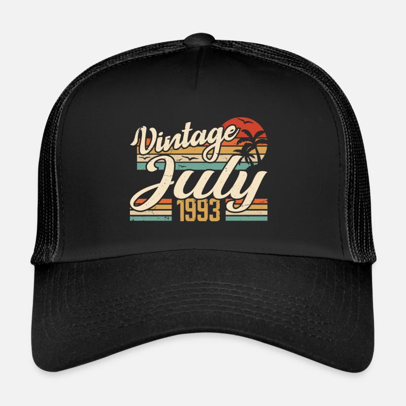 July 1993 Gift, 31st Anniversary July 1993 Trucker Cap