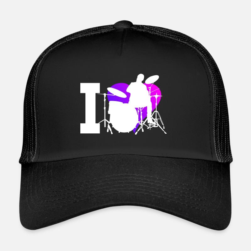 Women's Drummer Drums Drummer Percussion Trucker Cap