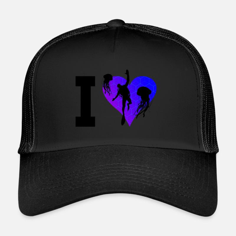 Scuba Divers Scuba Diving Divers Ladies Casquette trucker 
