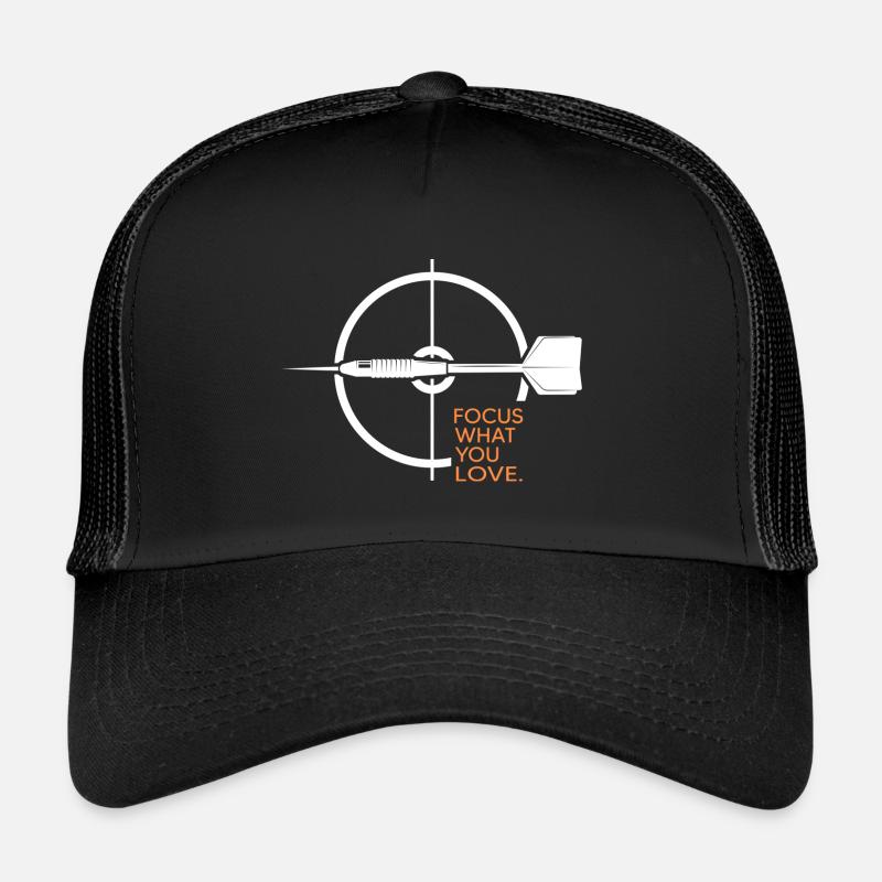 Jeu de fléchettes joueur de fléchettes fléchettes « oeil de bœuf » Casquette trucker 