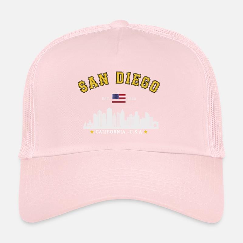 San Diego Est 1850 Casquette trucker 