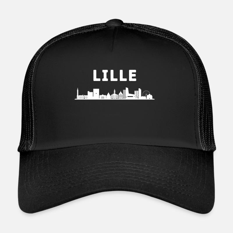 Lille - Trucker Cap - black/black