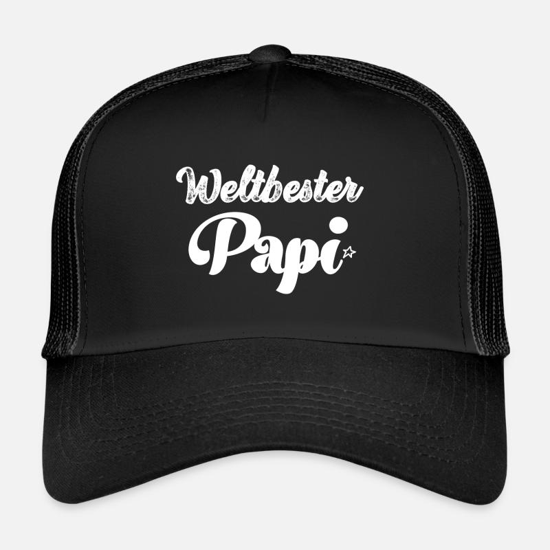 Weltbester Papi Papa Saurus Papi Schweiz Trucker Cap