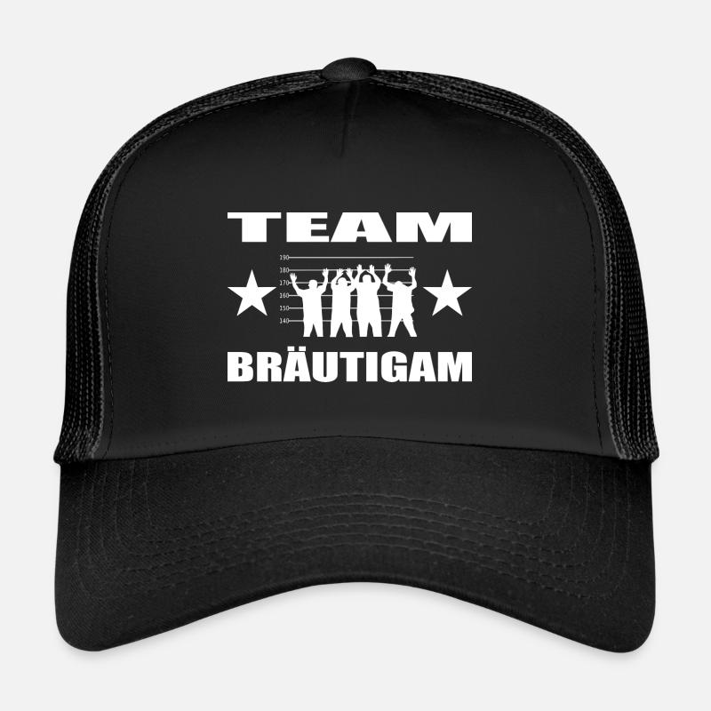 Junggesellenabschied - Trucker Cap - Schwarz/Schwarz