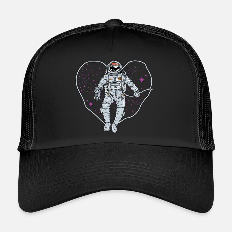 Coeur de l'espace extra-atmosphérique Casquette trucker 