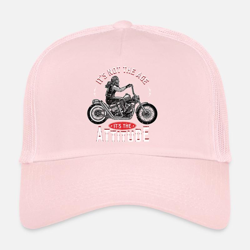 Old Biker Motorradfahrer Motorrad Geschenkidee Trucker Cap
