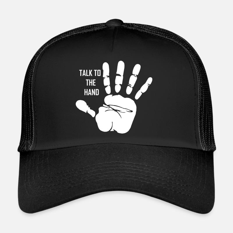 Parler à la main Terminator Parler à la main Casquette trucker 
