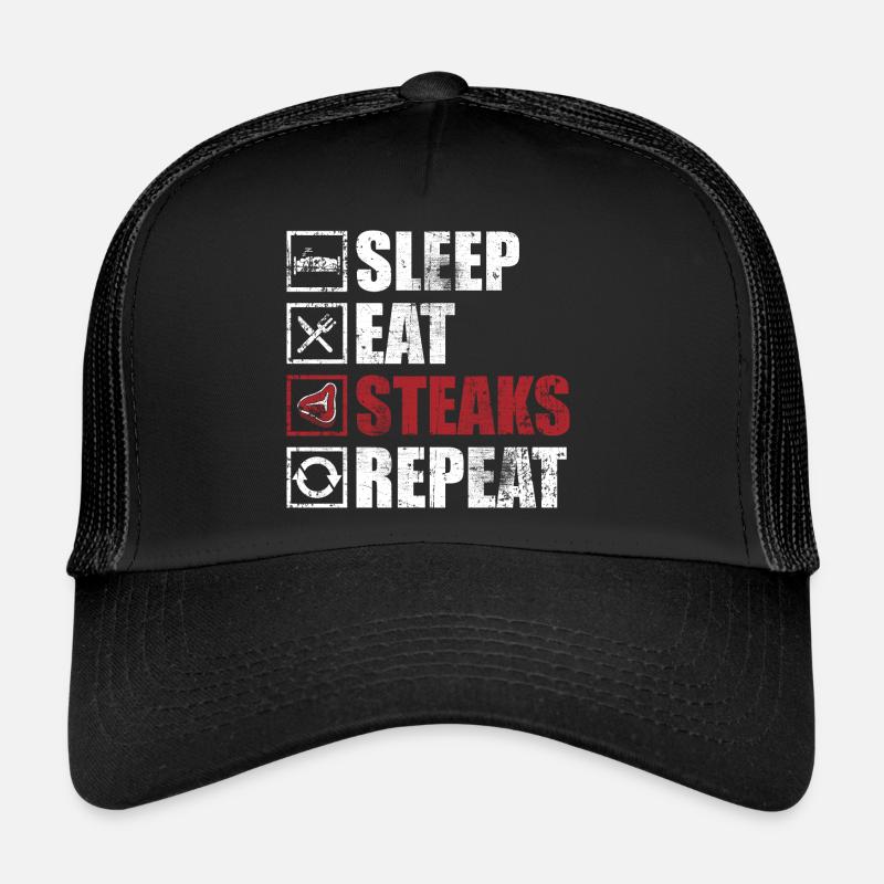 Steak Casquette trucker 