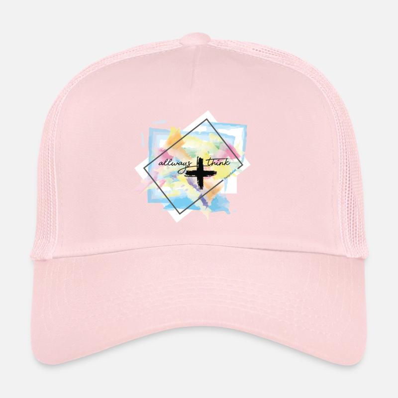 think positive Trucker Cap