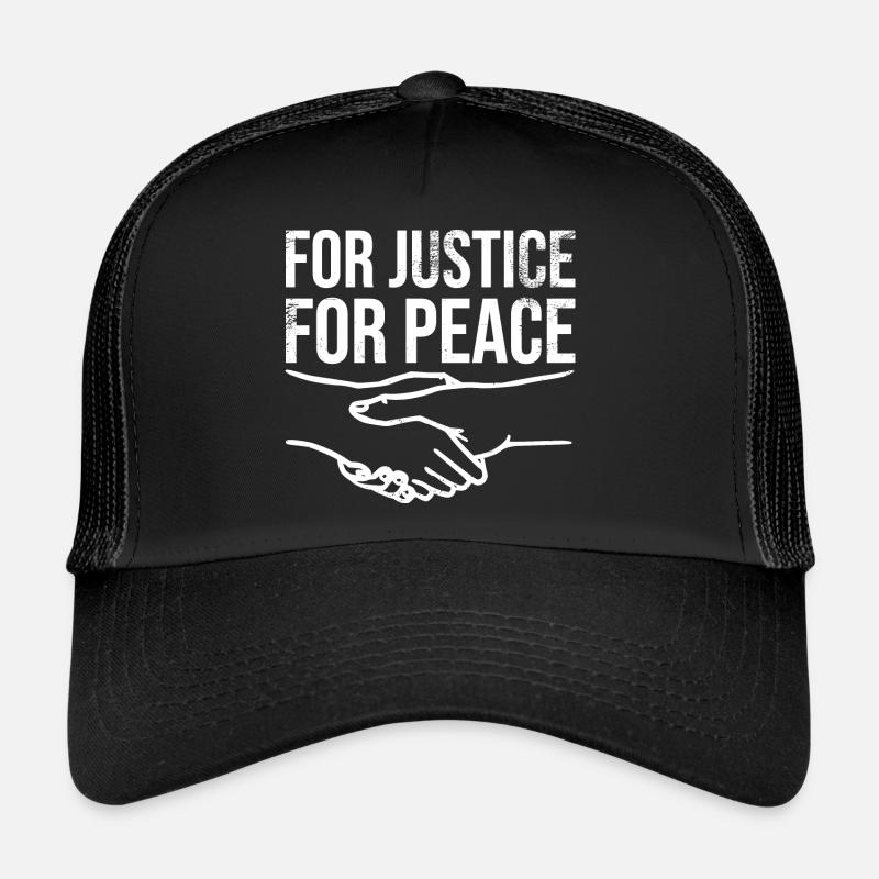 For justice for peace Trucker Cap