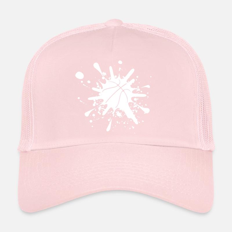 Basketball splash vector design Trucker Cap